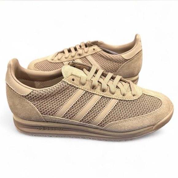 NWT Adidas SL ‘72 RS Men's Beige Waffle Knit Sneakers Size US 9.5 Men’s